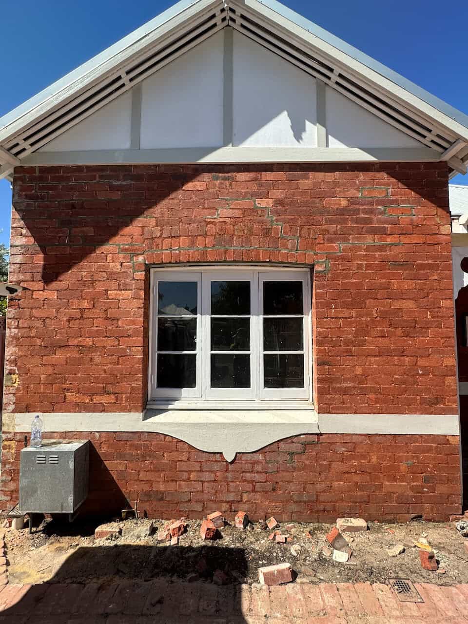 House with old brickwork